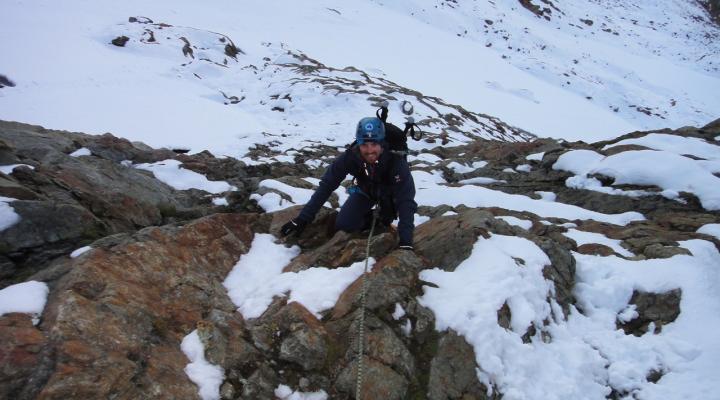 Alpinisme au Dome des Glaciers