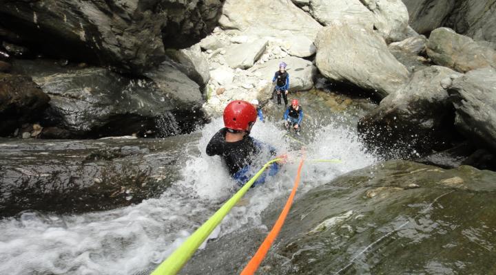 Canyonnig les Arcs. L'Eau Rousse