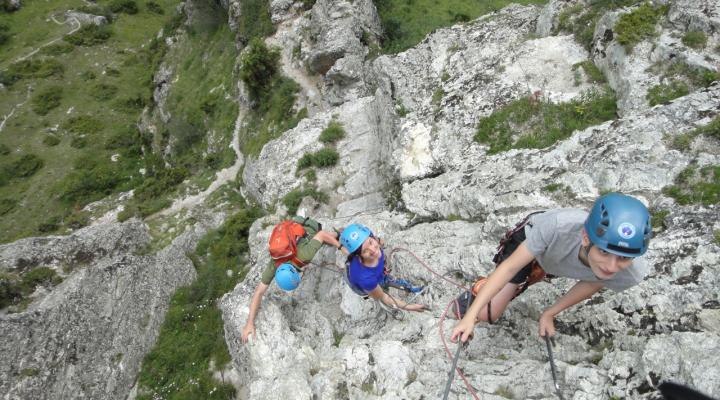 Via ferrata les Arcs Peisey Vallandry. Les Bettières
