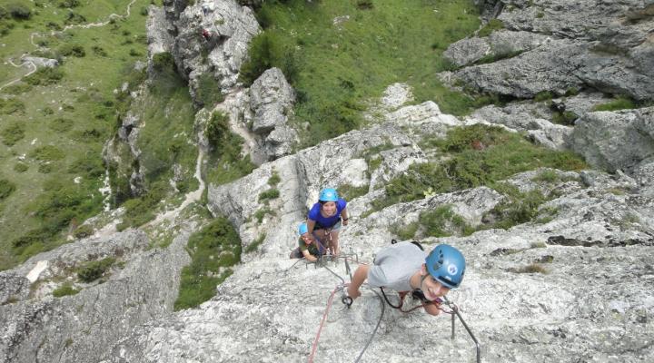 Via ferrata les Arcs Peisey Vallandry. Les Bettières