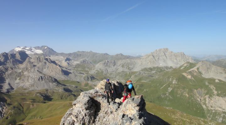La traversée des Rochers de Plassa