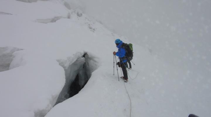 En montant au Grand Paradis