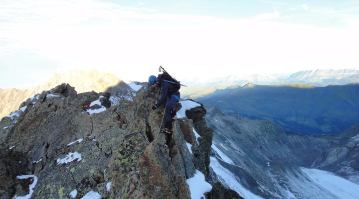 Alpinisme au Dome des Glaciers