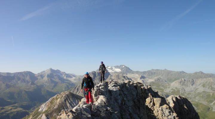 La traversée des Rochers de Plassa