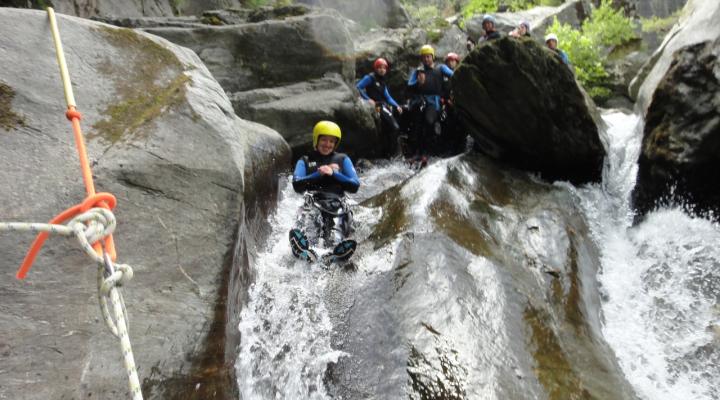 Canyonnig les Arcs. L'Eau Rousse