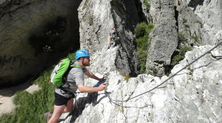Via ferrata les Arcs Peisey Vallandry. Les Bettières