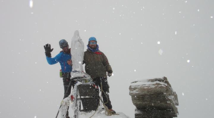 Le sommet du Grand Paradis