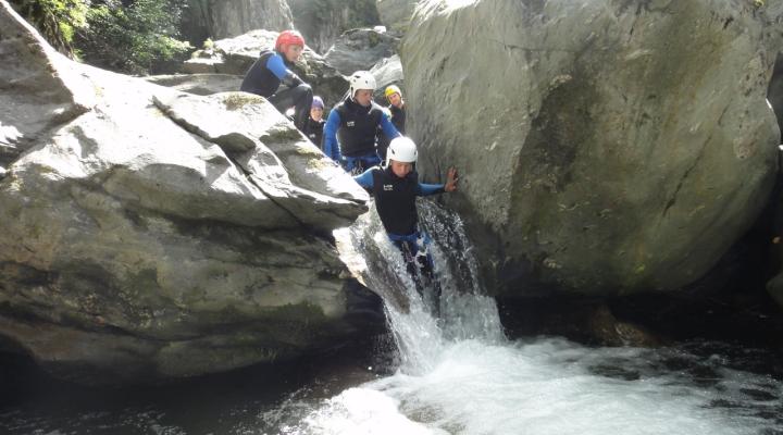 Canyonnig les Arcs. L'Eau Rousse