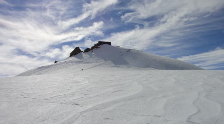 Alpinisme au Mont Rose