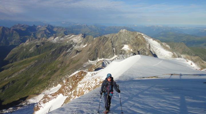 Alpinisme au Dome des Glaciers