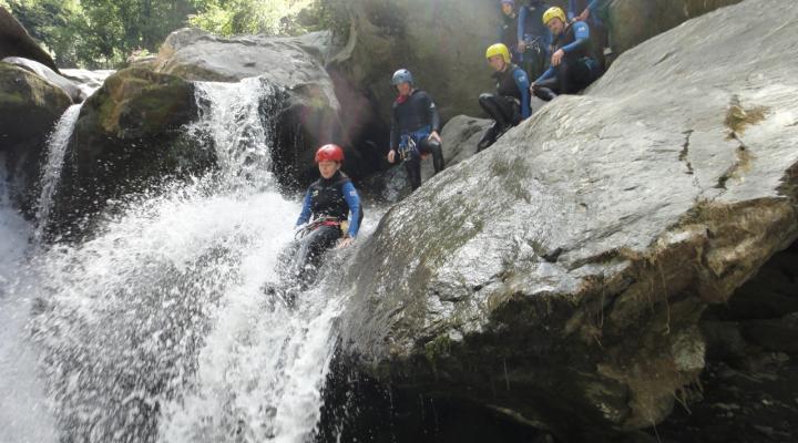 Canyonnig les Arcs. L'Eau Rousse