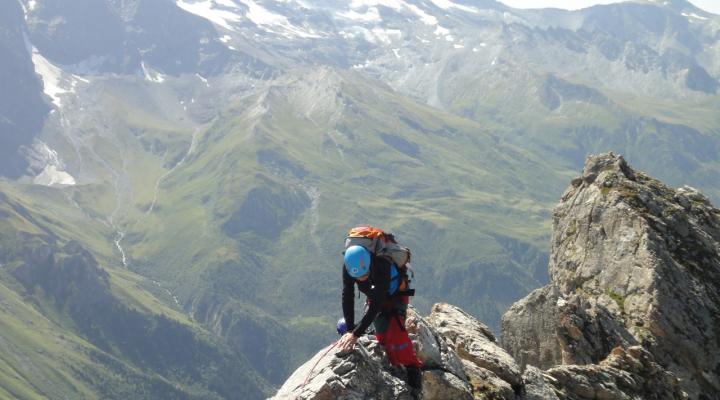 L'ascension de l'Aiguille de Mey