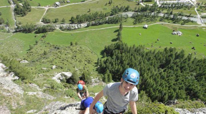 Via ferrata les Arcs Peisey Vallandry. Les Bettières