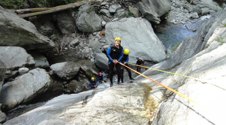 Canyonnig les Arcs. L'Eau Rousse