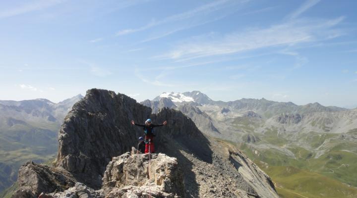 L'ascension de l'Aiguille de Mey