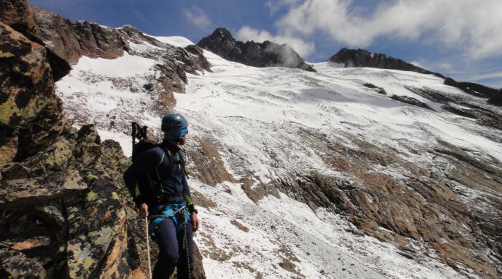 Alpinisme au Dome des Glaciers