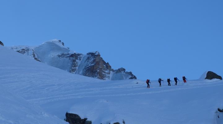 En montant au Grand Paradis