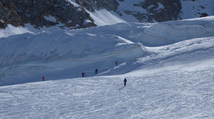 En montant au Grand Paradis