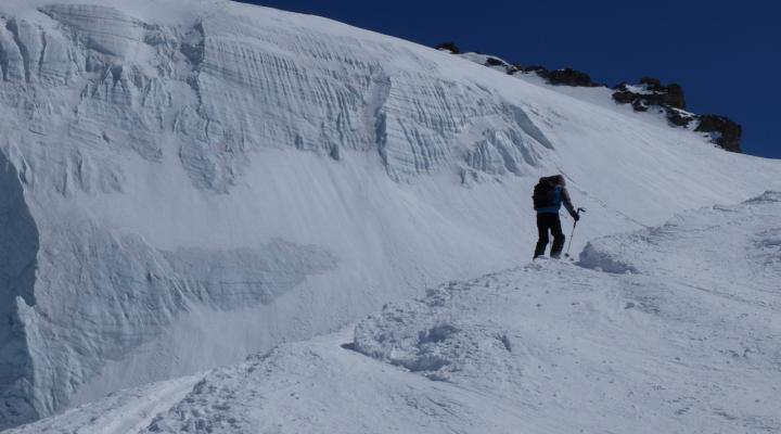 En montant au Grand Paradis