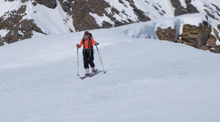 En montant au col Pers