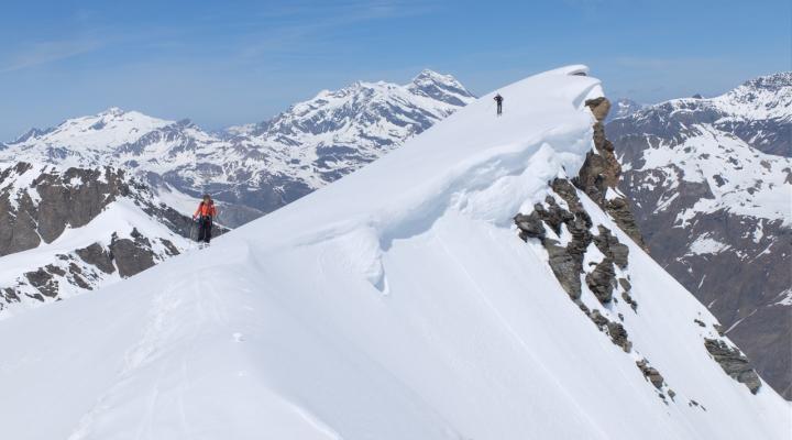 Le sommet de la pointe Pers