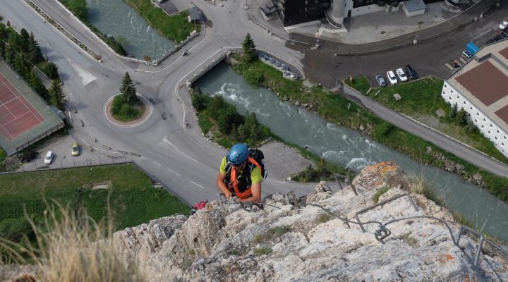La Via ferrata de Val d'Isère