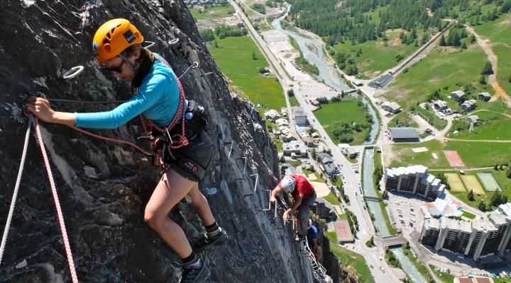 La Via ferrata de Val d'Isère
