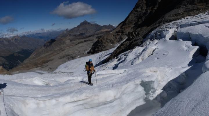 Crevasses en descendant