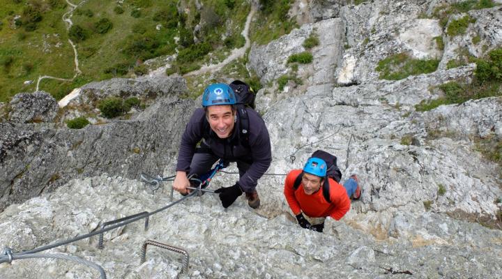 Via ferrata les Arcs Peisey Vallandry. Les Bettières