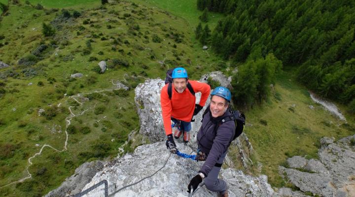 Via ferrata les Arcs Peisey Vallandry. Les Bettières