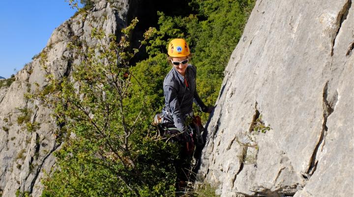 Escalade à Orpierre
