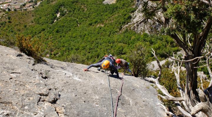 Escalade à Orpierre