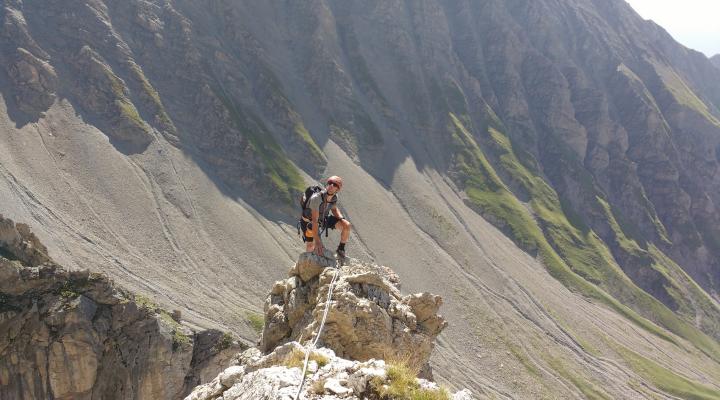 Pilier Sud de l'Aiguille de la Nova - Escalade Beaufortain