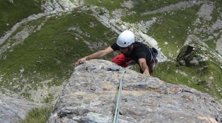 Grande Parei - Voie La Gasparou - Massif du Beaufortain