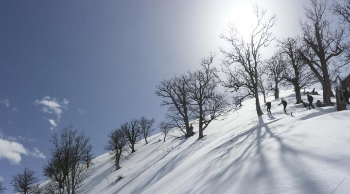 Au dessus du village de Rud Ba Rak