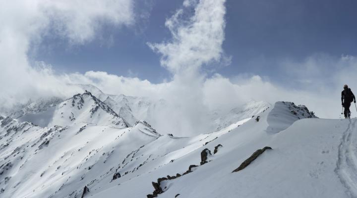 Au dessus du village de Rud Ba Rak