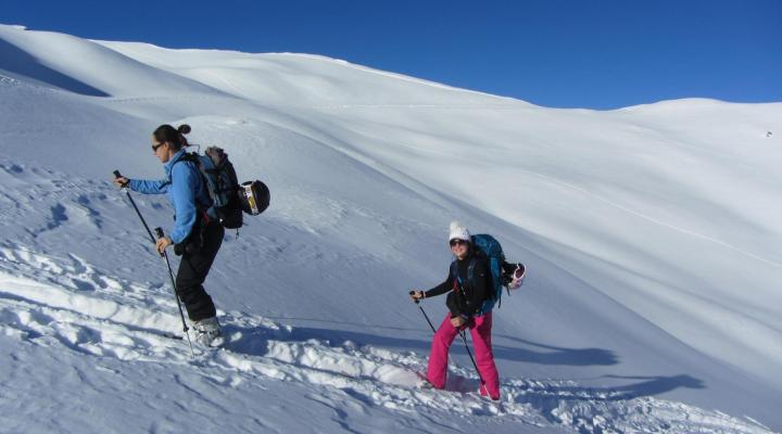Les Arcs initiation ski de randonnée