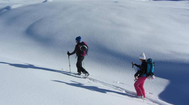 Les Arcs initiation ski de randonnée