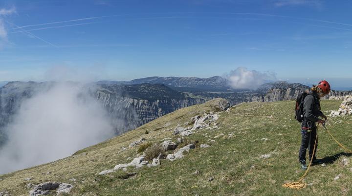 Sortie sur le plateau : c'est beau...