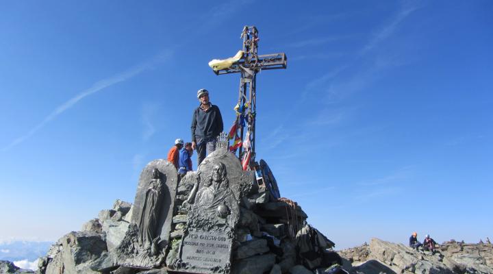 Le Mont Viso par l'arête Est - Le sommet