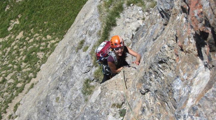 Pierra Menta - voie Bérard Rigotti L3