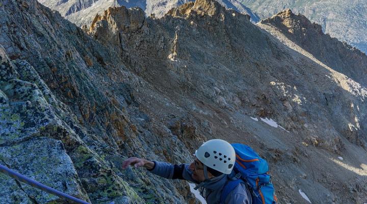 Départ un peu frisquet...