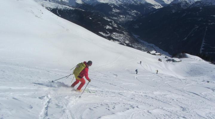 Ski de randonnée L'Aiguille de Praina - Bourg Saint Maurice