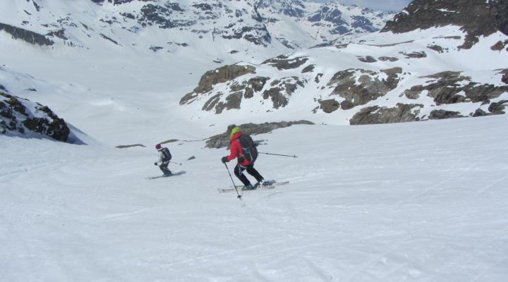 Ski de randonnée en Vanoise - La Pointe Francesetti