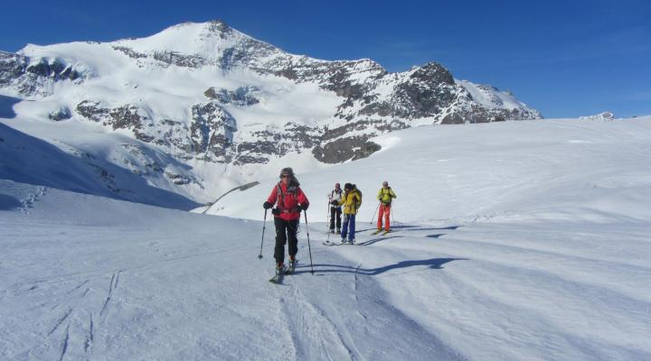 Ski de randonnée en Maurienne - montée à la Pointe Francesetti
