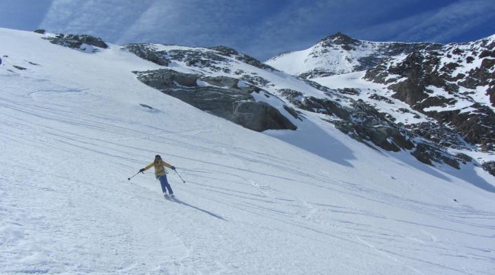 Ski de randonnée en Vanoise - Glacier des Evettes
