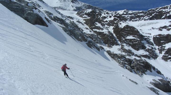 Ski de randonnée en Vanoise - Glacier des Evettes