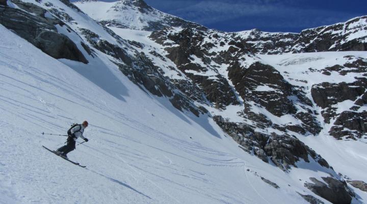 Ski de randonnée en Vanoise - Glacier des Evettes