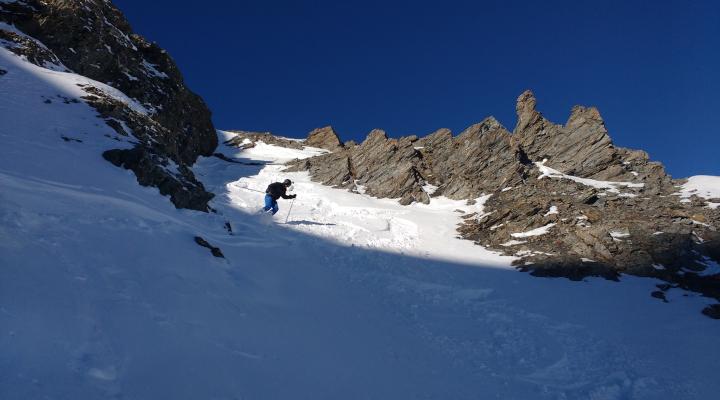 Tignes ski hors piste rando