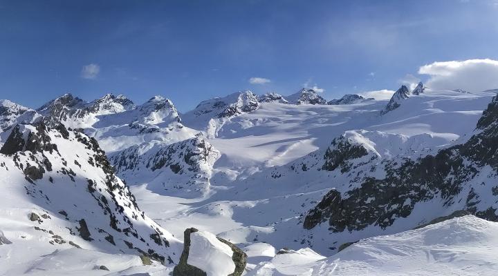 Dans la 2eme montée sous le versant nord est du grand Assaly